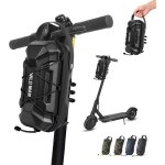 Sac de scooter �lectrique 2 l sac de trotinette sacoche guidon de coque eva �tanche cordon �lastique ...