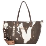 Sac shopper anekke nature edition - marron - peut contenir un format a4