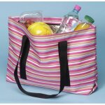 Sac shopping isotherme raye bandoulieres - multicolore - 54 cm x 10 cm x 33 cm - astuceo