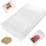 Sacs sous vide alimentaire - non sp�cifi� - 15cm x 25cm - 100pcs - plastique polyester - transparent