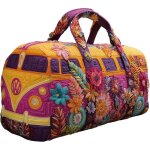 Sac de sport matelass� hippiesac de sport fleuri vintage sac de week - end pour femme sac de voyage femme ...