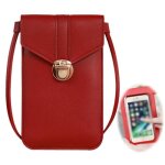 Sac téléphone portableporte - monnaie rougeportefeuille femmesac à bandoulière à écran tactile fenêtrepochette ... Sac téléphone portableporte - monnaie rougeportefeuille femmesac à bandoulière à écran tactile fenêtrepochette ...