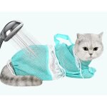 Sac de toilettage pour chat sac de bain sacs de lavage retenue filet de bain sac en filet