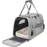Sac de transport pour animal chien chat - tissu oxford - 43x25x28cm - pour animaux de petite et moyenne ...