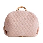 Sac de transport pour petit chien - sige de voiture - rose - 35  5 kg - tissu oxford - 45x38x34 cm
