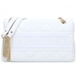 Sac � rabats femme valentino blanc vbs3kk02 - blanc - femme - valentino