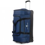 Sac de voyage à roulettes 105l double compartiment 75cm - bleu marine - ba60541l Sac de voyage à roulettes 105l double compartiment 75cm - bleu marine - ba60541l