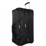 Sac de voyage avec roulettes 83l 70cm - noir - ba60451m