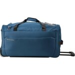 Sac de voyage trolley  roulettes metzelder runner valise souple tendance garantie 1 an (bleu (blue) ...