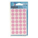 Pastilles de signalisation - agipa - mod�le r - diam�tre 15 mm - 168 pi�ces - couleur rose