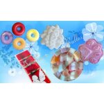 Sachet de 30 fondants parfumés en cire formes et parfums mélangés Sachet de 30 fondants parfumés en cire formes et parfums mélangés
