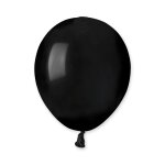 Sachet de 50 ballons standard noir diam 13 cm cir 41cm - 14 - ballon classique - non
