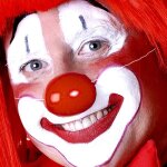 Sachet de 6 nez de clown - marque inconnue - enfant - rouge - dguisement