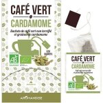 Caf vert cardamome - 18 sachets