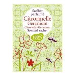 Sachet parfum� - florisens - citronnelle g�ranium - 100% naturel - multicolore - mixte