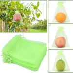 Sachets de protection pour fruits - sachets en organza respirant avec cordon de serrage 15 x 20 cm - ...