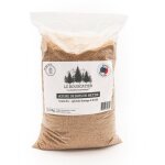 Sachet de sciure 100% h�tre pour fumage � froid ? qualit� premium ? 25 kg ? saveur intense et authentique ...