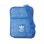 Sacoche - adidas originals - bleu graphic - polyester - zipp�e - bandouli�re ajustable
