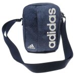 Sacoche - adidas - originals linear - bleu marine - bandoulire rglable - 100% polyester