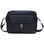 Sacoche bandoulire - chabrand - ref 50329 - cuir - noir - 33x24x7. 5 cm