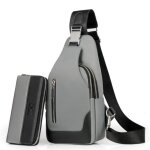 Sacoche bandouliere homme - marque - portefeuille - tanche - noir