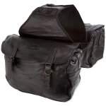 Sacoches cavalieres cuir 2 pc. 2x205 lt. moto . . . Sacoches cavalieres cuir 2 pc. 2x205 lt. moto . . .