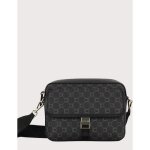 Chabrand mini - sacoche toile enduite cuir 85028111 noir