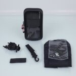 Sacoche de guidon support gps smartphone givi s958b pour moto vlo scooter - noir - polyester - quatre ...