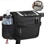 Sacoche guidon velosacoche de guidon v�lo 4. 5l �tanche avec �cran tactile t�l�phone jusqu� 7. 5 sacoche ...