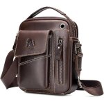 Sacoche homme bandouliere - xjydncg - cuir - vintage - caf�