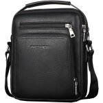 Sacoche homme - xjydncg - sacs � bandouli�re - pu cuir - vintage - noir