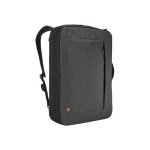 Sacoche dordinateur case logic eracv116 obsidian - 15. 6 - polyester - gris / noir - transformable en ...