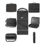 Sacoche pc portable - haute qualit� - 15 / 16 - doublure int�rieure imperm�able - noir