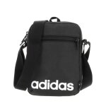Sacoche pochette bandoulire - adidas - linear org - noir - 100% polyester - ajustable