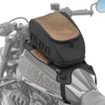 Sacoche r�servoir moto - craftride vintage - 9 - 13l - fixation universelle - housse de pluie