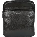 Sacoche - guess jeans - homme - noir - 19x24x2 cm - bandouli�re r�glable