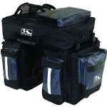 Sacoches de v�lo pour cyclotourisme - m - wave - triple sacoches de 15 litres - sac de 17 litres - noir ...