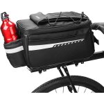 Sacoche v�lo porte - bagage noir - grande capacit� - imperm�able et isotherme