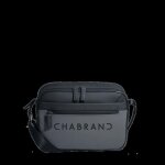 Sacoche zippe port crois touch bis chabrand 17222109 noir / gris