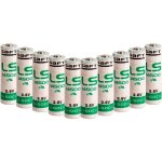 Saft lot de 10 piles ls14500 36 v aa335
