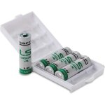 Saft ls14500 lot de 4 piles aa - mignon li - socl2 haute performance 36 v dans une bo�te � piles de weiss ...