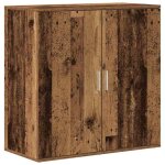 Saison soldes buffet bois ancien - sarazyj - meuble bas - avec stockage - 79x38x80 cm bois ding�nierie ...