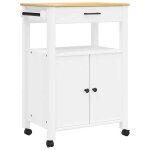 Saison soldes chariot de cuisine monza - sarazyj - desserte de cuisine / restaurant - 60x40x885 cm bois ...