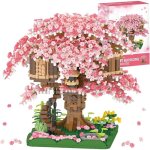 Sakura arbre maison construire bloc 2028 pi�ces ensemble de construction cabane dans les arbresbuilding ...