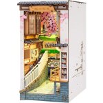 Sakura densya diy book nook mod�le kit maison miniature � construire diy maquette adulte d�coration de ...