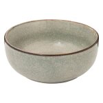 Saladier en cramique terre inconnue 22cm vert