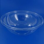 Saladier cristal sans couvercle 4500cc transparent