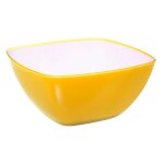 Saladier d14cm square jaune moutarde - 5 five simply smart