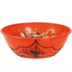 Saladier réutilisable toile araignée 27x9cm orange Saladier réutilisable toile araignée 27x9cm orange