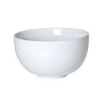Saladier porcelaine blanc 27 cm boule - table et passion